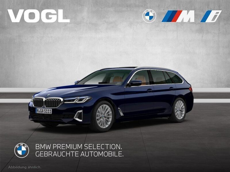 Bmw individual tansanitblau Gebraucht 2022 BMW 530 Kombi | 46.990 € (Teuer) - Bild 1/4