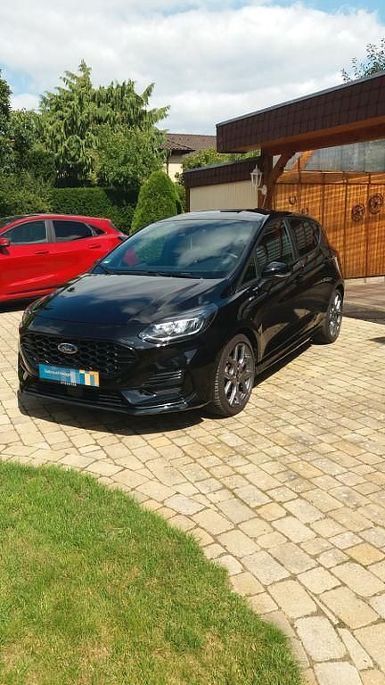 Schwarz Gebraucht 2022 Ford Fiesta ST-Line Kleinwagen | 17.200 € (Fairer Preis) - Bild 1/4