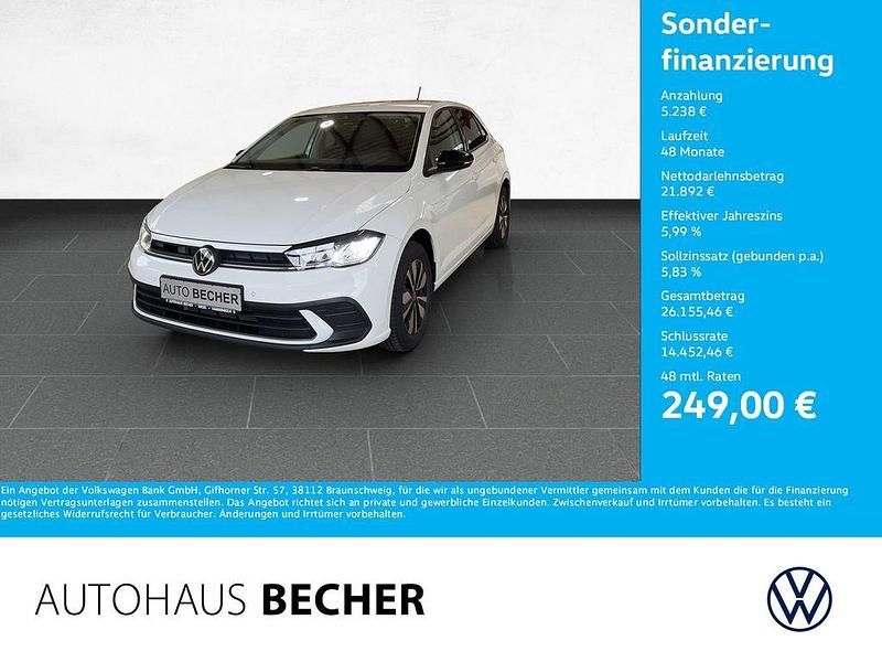 Neu VW Polo Goal 95 PS (69 kW) 2025 Weiss Kleinwagen