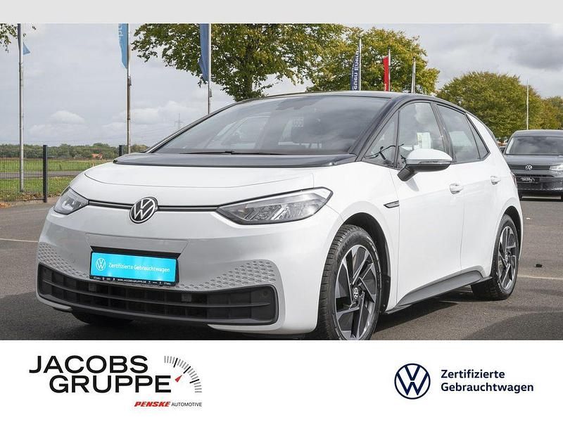 Weiß Gebraucht 2021 VW ID.3 Pro Performance Kleinwagen | 21.480 € (Fairer Preis) - Bild 1/3