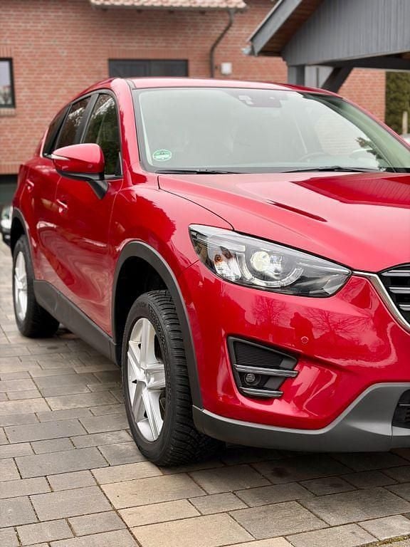 Gebraucht Mazda CX-5 Exclusive-Line 150 PS (110 kW) 2016 Rot SUV