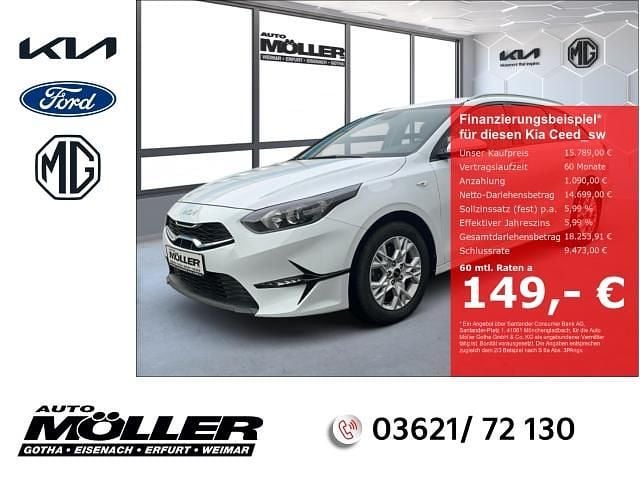 Weiß Gebraucht 2022 Kia Ceed Sportswagon Edition 7 Kombi | 15.789 € (Guter Preis) - Bild 1/4