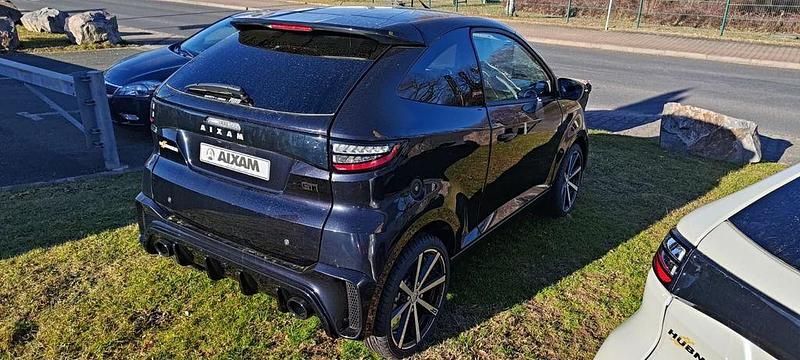 Neu Aixam Coupe GTI 2026 Schwarz Coupé