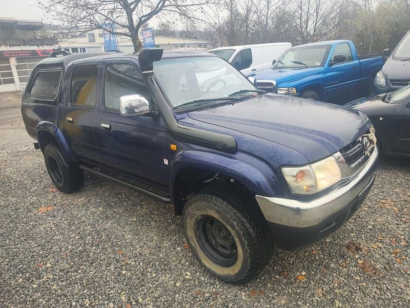 Gebraucht Toyota HiLux 102 PS (75 kW) 2003 Blau Pickup