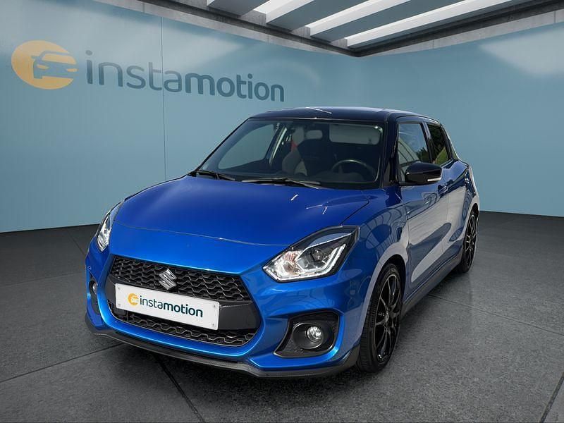 Blau Gebraucht 2021 Suzuki Swift Sport Kleinwagen | 17.449 € (Etwas zu teuer) - Bild 1/4