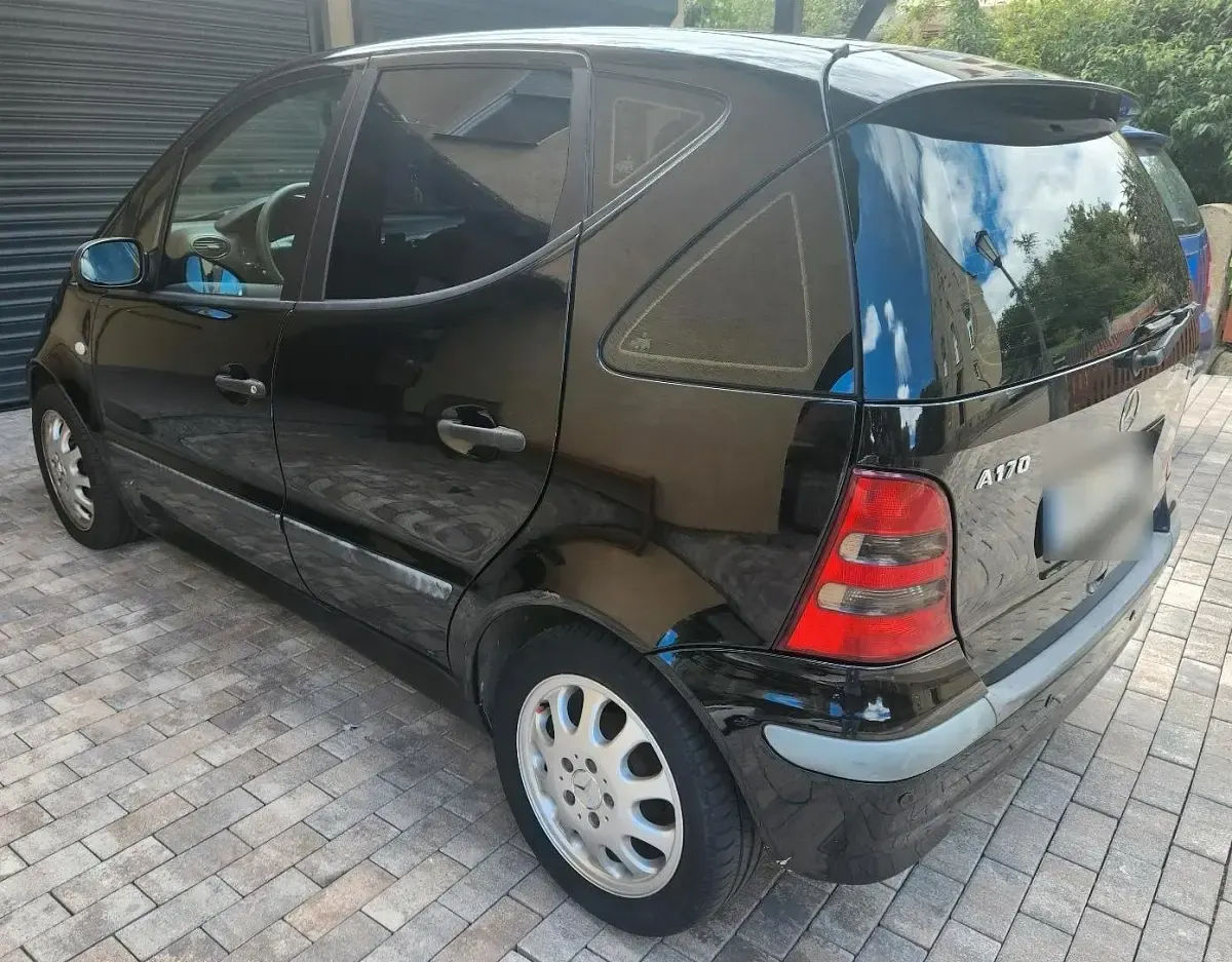 Brugt Mercedes A170 95 HK (69 kW) 2002 Sort Hatchback