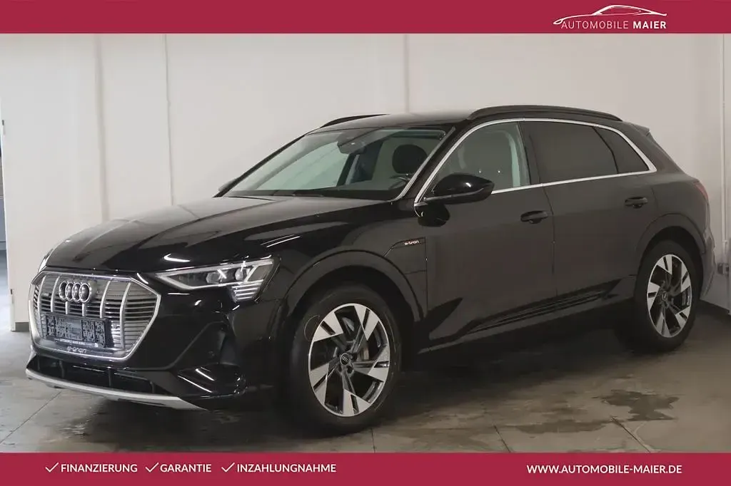 Gebraucht Audi e-tron S-Line 230 kW (313 PS) 2021 Schwarz SUV