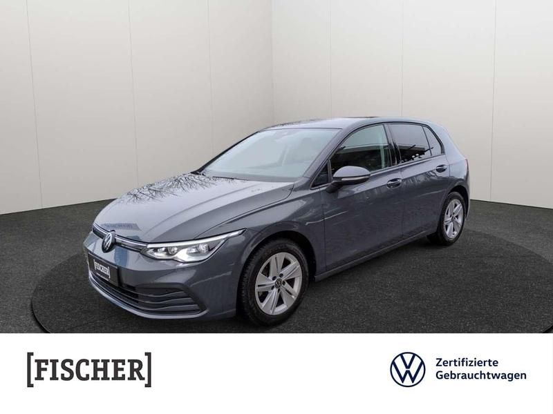 Grau Gebraucht 2023 VW Golf Life Limousine | 22.870 € (Fairer Preis) - Bild 1/4