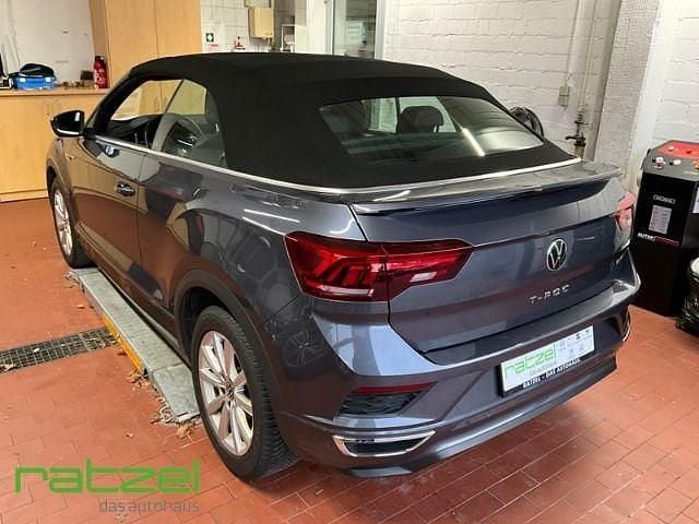Gebraucht VW T-Roc Cabriolet R-line 150 PS (110 kW) 2022 Grau Cabrio