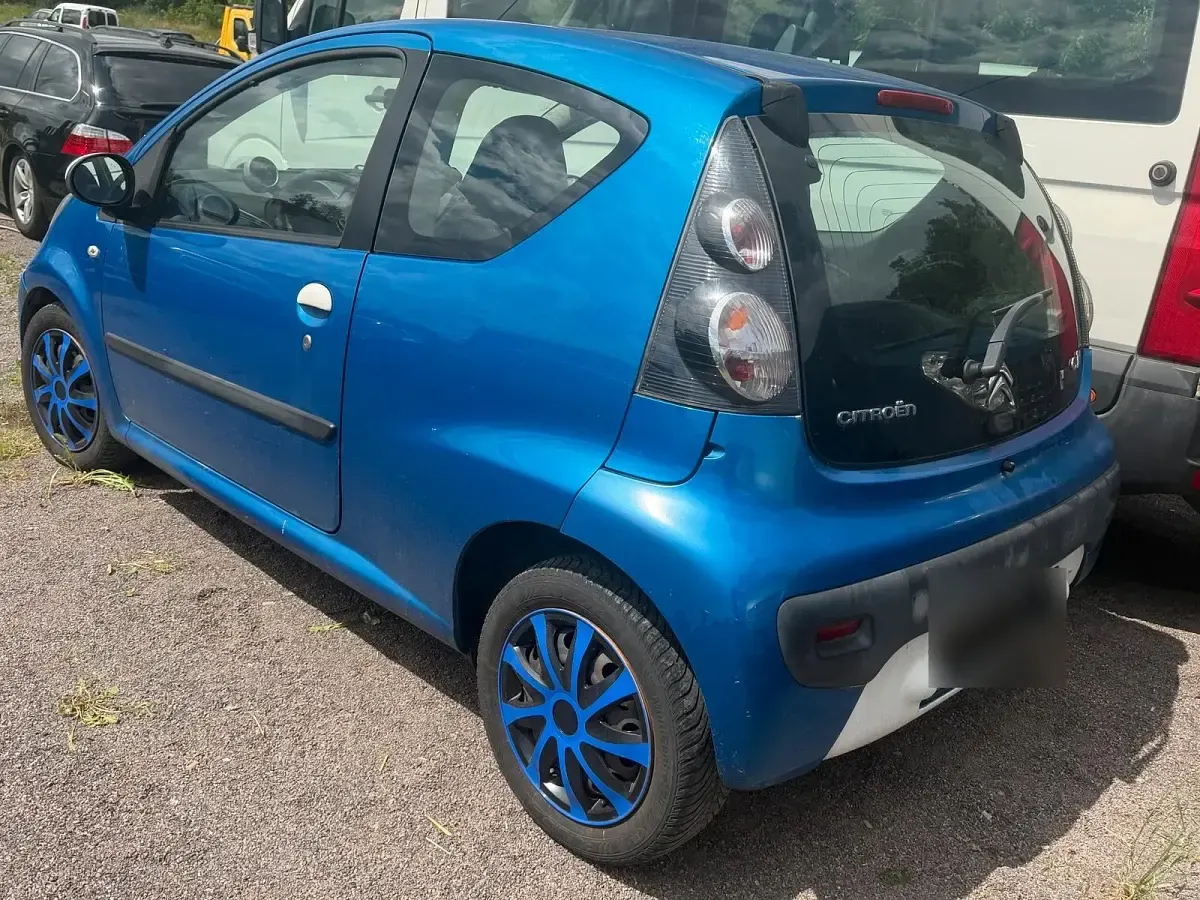 Gebraucht Citroën C1 68 PS (50 kW) 2012 Blau Kleinwagen