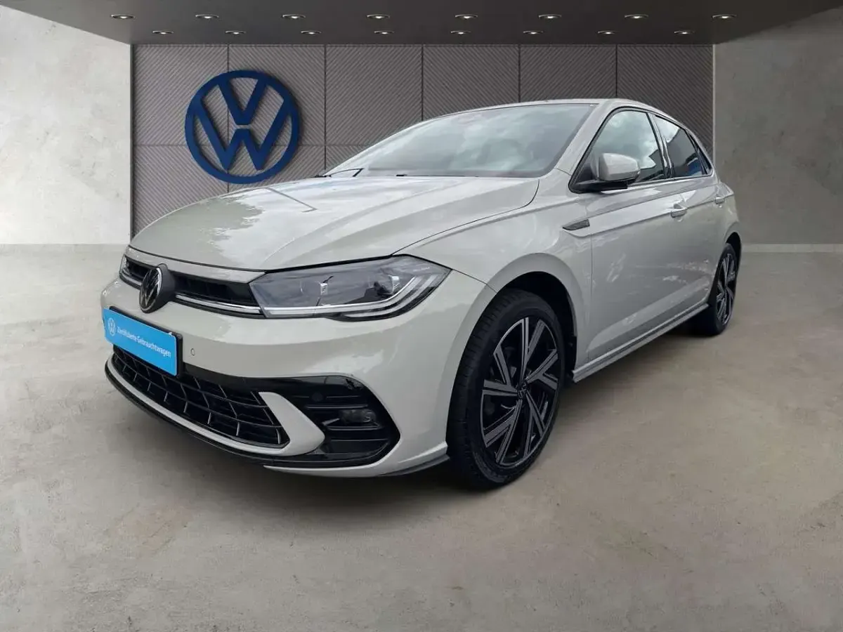 Gebraucht VW Polo R-line 95 PS (69 kW) 2024 Grau Kleinwagen