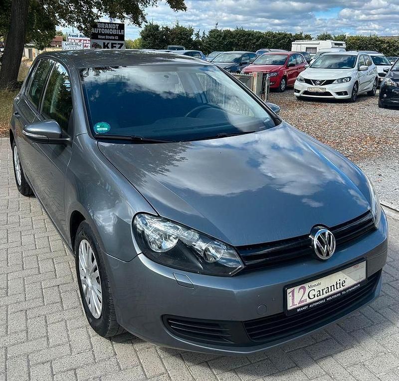 Grau Gebraucht 2009 VW Golf VI Trendline Limousine | 5.100 € (Fairer Preis) - Bild 1/4