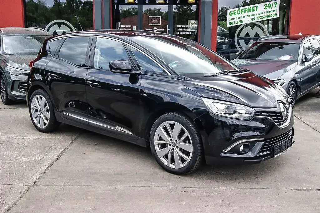 Gebraucht Renault Scenic E-Tech LIMITED Deluxe 116 PS (85 kW) 2019 Sternenschwarz Van / Kleinbus