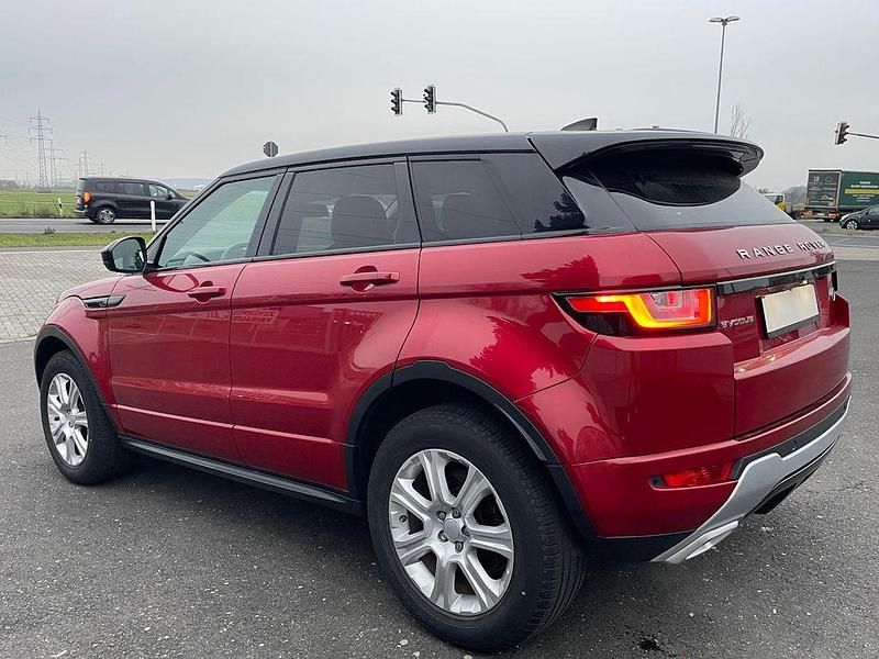 Gebraucht Land Rover Range Rover evoque SE Dynamic 241 PS (177 kW) 2018 Rot SUV