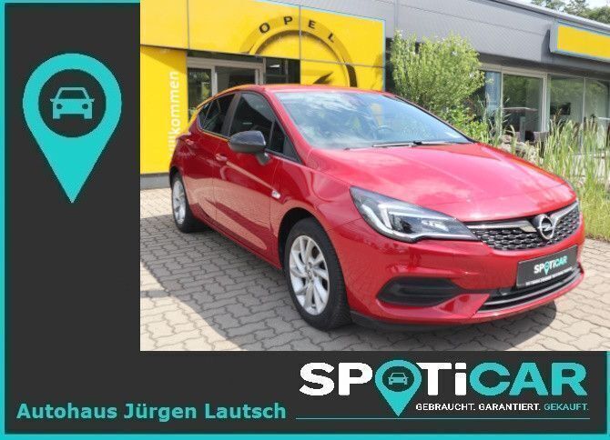 Red metallic Gebraucht 2021 Opel Astra Edition Limousine | 12.550 € (Guter Preis) - Bild 1/4