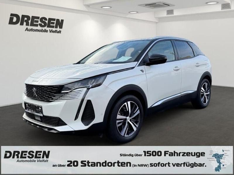 Lack weiss perlglänzend/metall Gebraucht 2021 Peugeot 3008 SUV | 22.950 € (Fairer Preis) - Bild 1/4