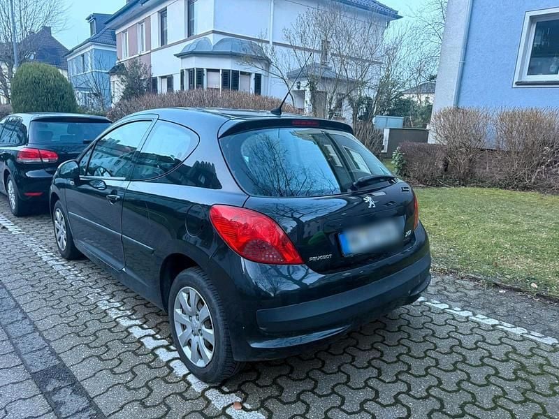 Gebraucht Peugeot 207 2006 Schwarz Kleinwagen