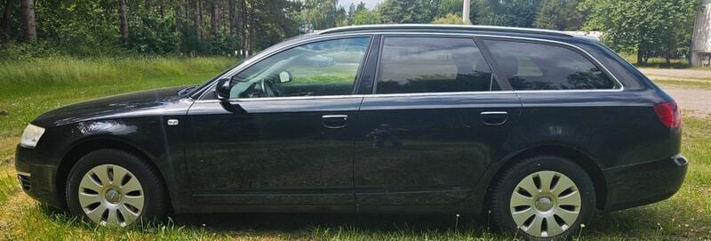 Schwarz Gebraucht 2008 Audi A6 Ambiente Kombi | 3.600 € (Guter Preis) - Bild 1/4