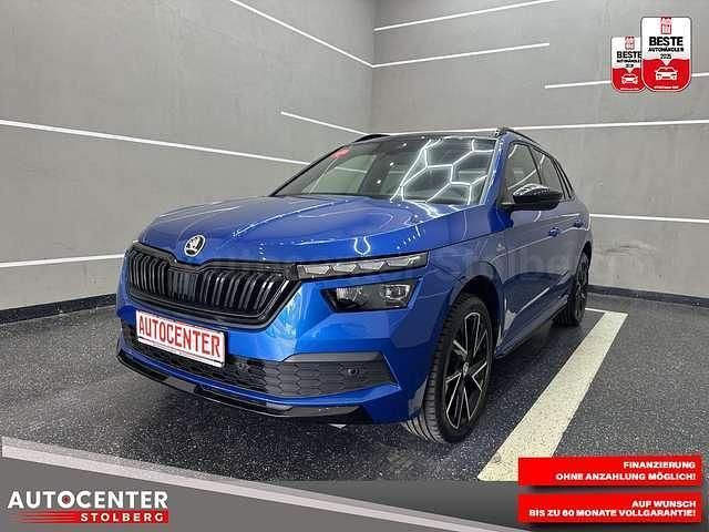 Blau metallic Gebraucht 2021 Skoda Kamiq Monte Carlo SUV | 21.580 € (Fairer Preis) - Bild 1/1