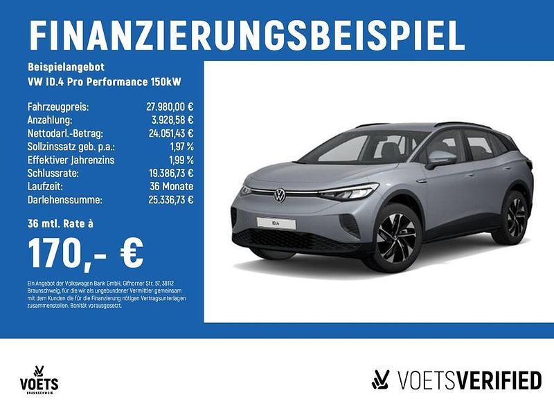 Gebraucht VW ID.4 Pro Performance 150 kW (204 PS) 2022 Grau SUV