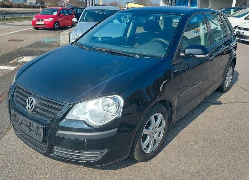 Gebraucht VW Polo Trendline 69 PS (50 kW) 2009 Schwarz Kleinwagen