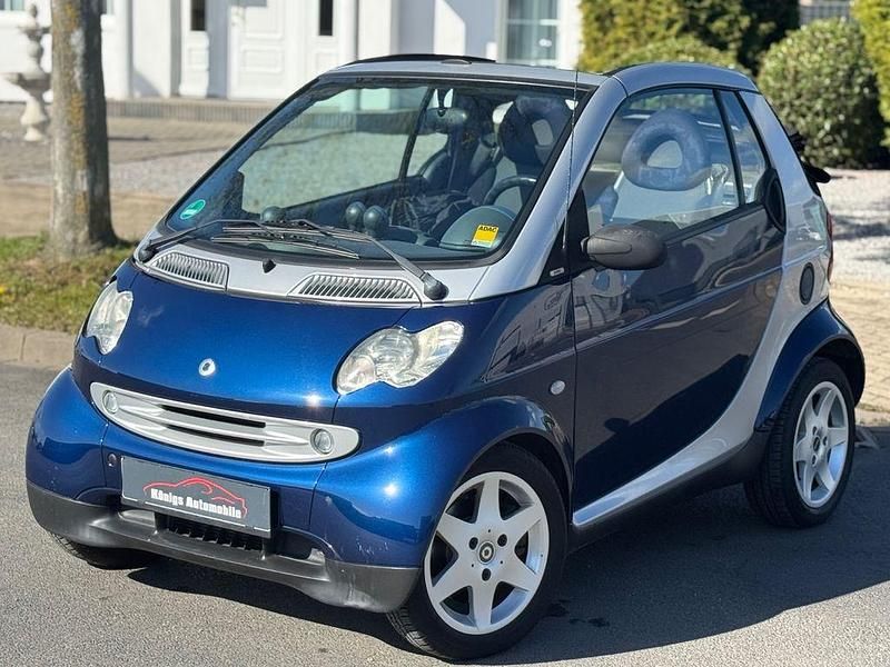 Gebraucht Smart ForTwo Cabrio Basis 61 PS (44 kW) 2003 Blau Cabrio