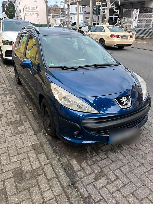 Blau Gebraucht 2008 Peugeot 207 Kombi | 750 € (Superpreis) - Bild 1/4