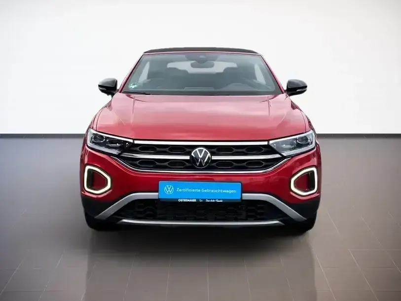 Gebraucht VW T-Roc Cabriolet Goal 116 PS (85 kW) 2024 Kings red metallic Cabrio
