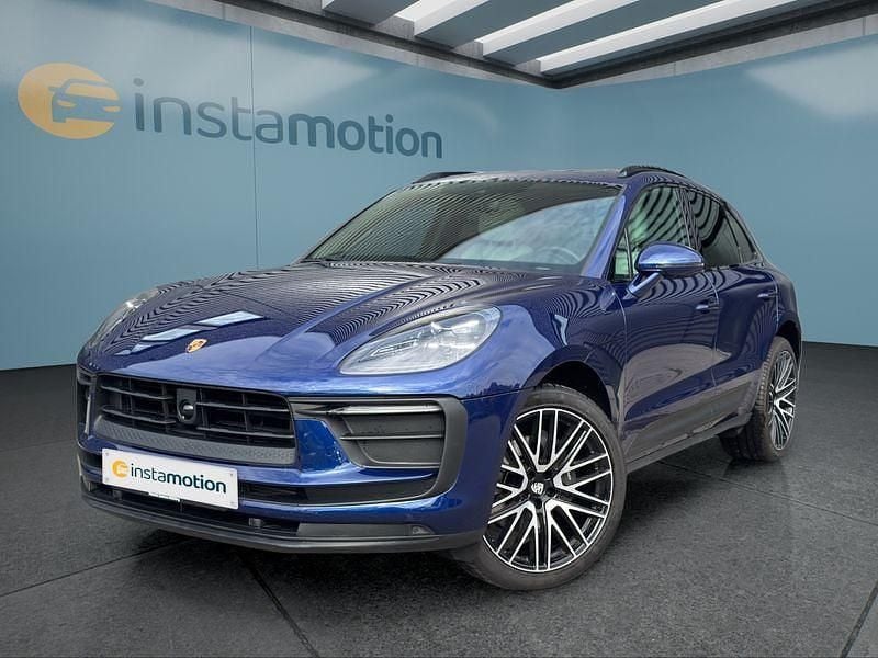 Blau Gebraucht 2023 Porsche Macan SUV | 78.949 € - Bild 1/4