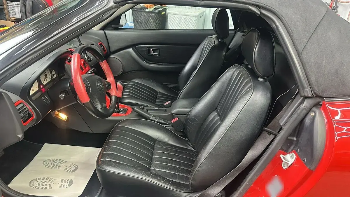 Gebraucht MG F 120 PS (88 kW) 1998 Rot Cabrio