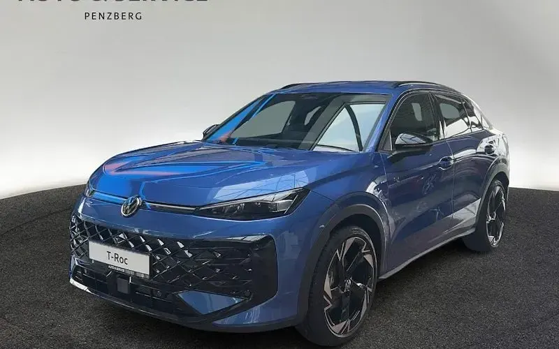 Neu VW T-Roc Cabriolet R-line 150 PS (110 kW) 2025 Blau SUV