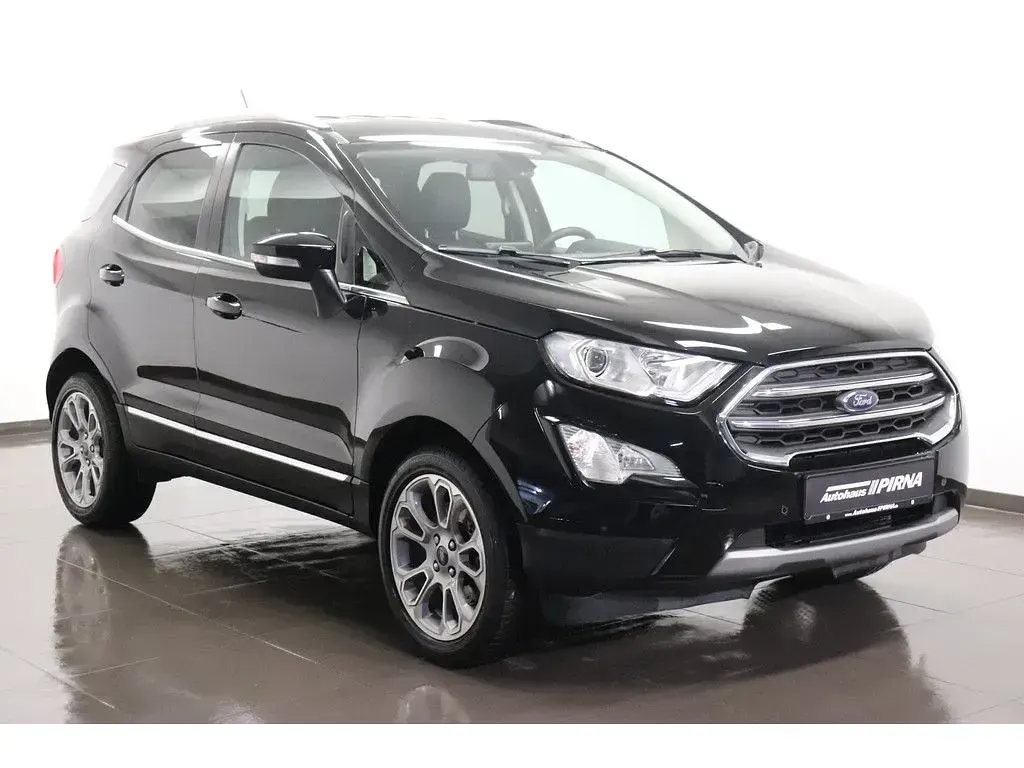 Gebraucht Ford Ecosport Titanium 125 PS (91 kW) 2018 Iridium schwarz SUV