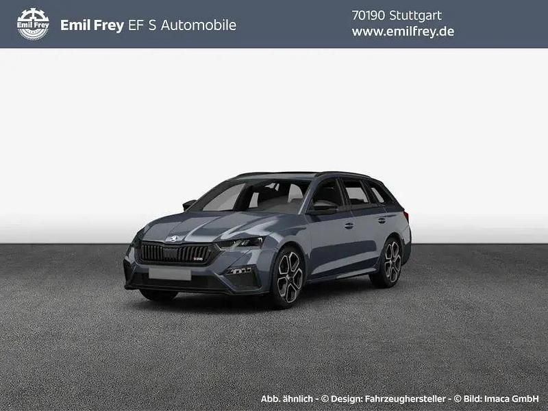 Graphitgrau metallic Gebraucht 2022 Skoda Octavia RS Kombi | 27.890 € (Fairer Preis) - Bild 1/3