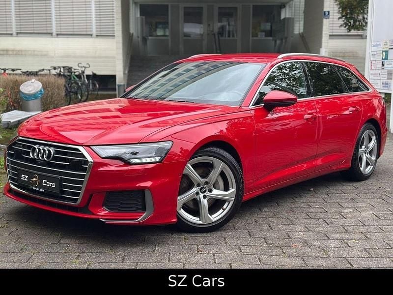 Rot Gebraucht 2021 Audi A6 S-Line Kombi | 36.900 € (Guter Preis) - Bild 1/4