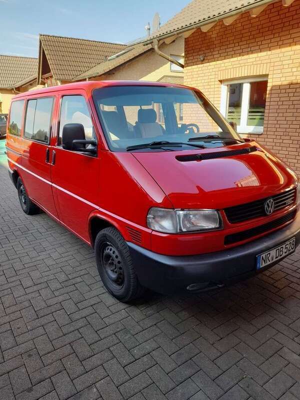 Rot Gebraucht 2000 VW T4 Van | 6.200 € (Superpreis) - Bild 1/4