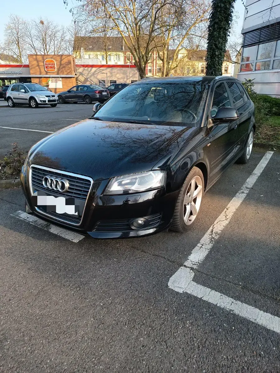 Gebraucht Audi A3 S-Line 160 PS (117 kW) 2010 Schwarz Kleinwagen