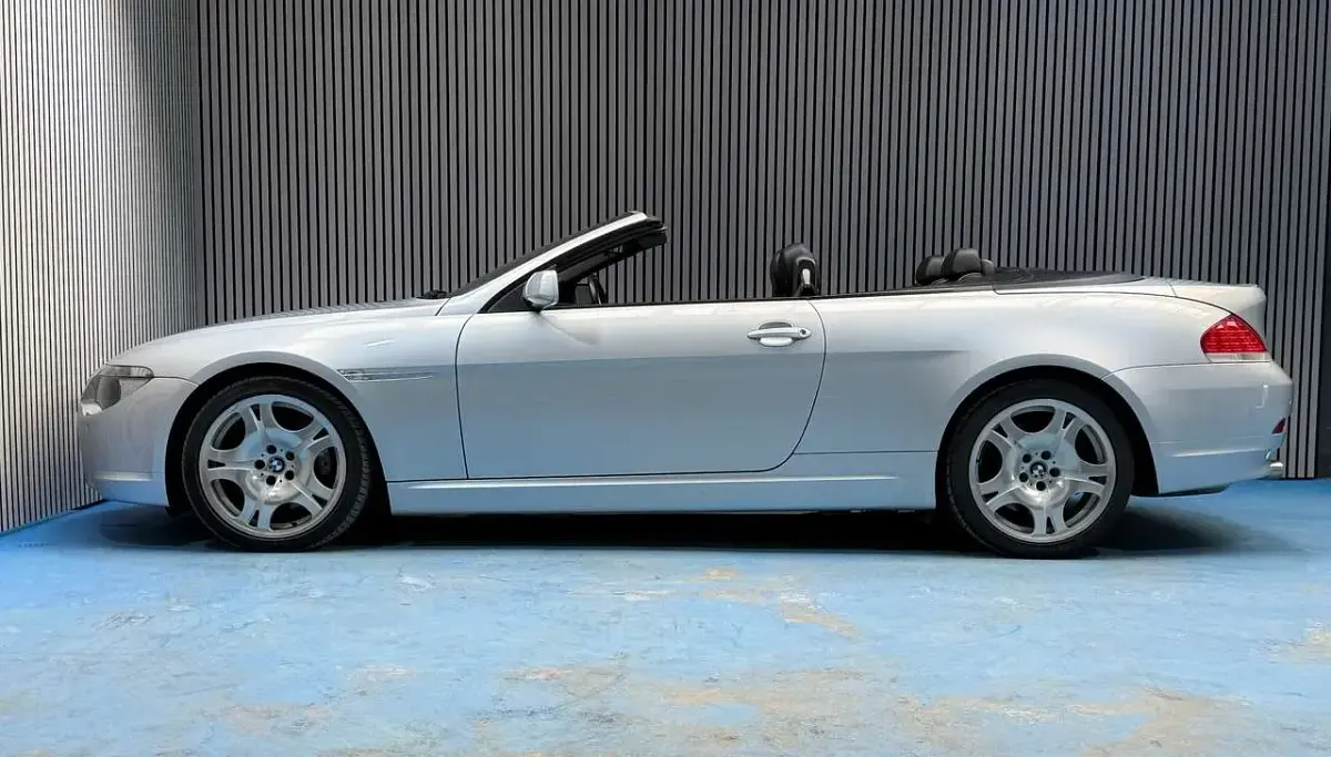 Gebraucht BMW 645 Cabriolet 333 PS (244 kW) 2004 Titansilber Cabrio