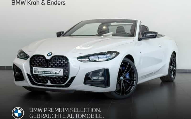 Weiss Gebraucht 2021 BMW 420 M Sport Cabrio | 40.900 € (Etwas zu teuer) - Bild 1/4