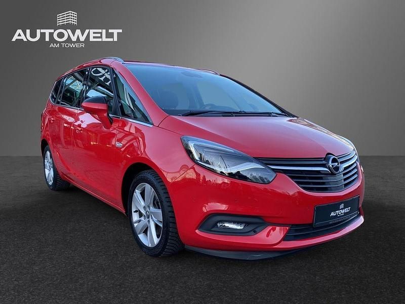 Gebraucht Opel Zafira Tourer Innovation 170 PS (125 kW) 2017 Rot Van / Kleinbus