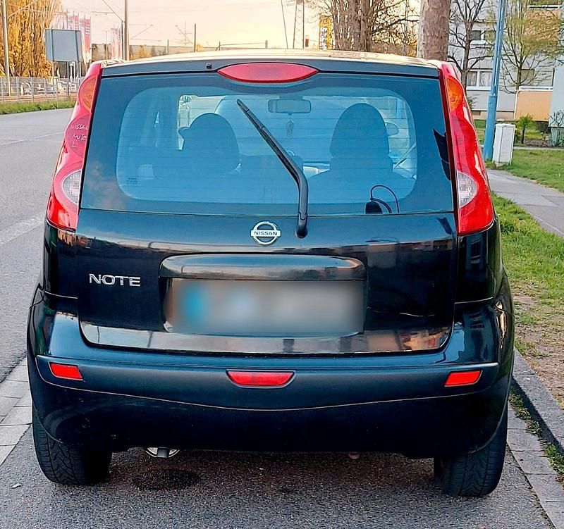 Gebraucht Nissan Note 88 PS (64 kW) 2007 Schwarz Kleinwagen