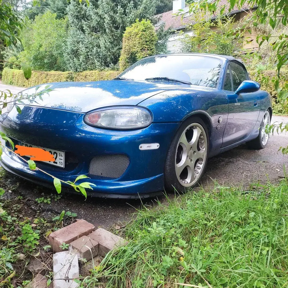 Occasion Mazda MX5 140 ch (102 kW) 1999 Bleue Cabriolet