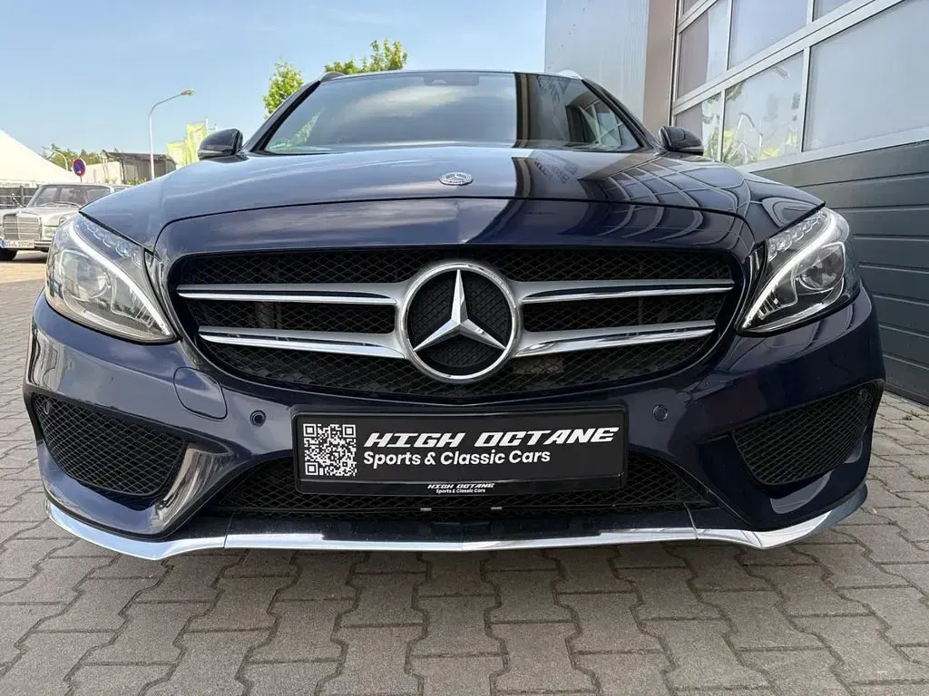 Gebraucht Mercedes C400 AMG line 333 PS (244 kW) 2018 Blau Limousine