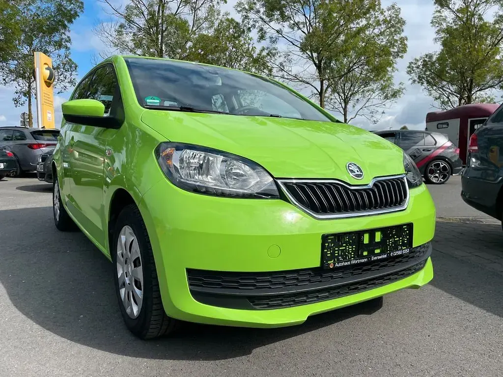 Gebraucht Skoda Citigo Ambition 60 PS (44 kW) 2019 Grün Kleinwagen
