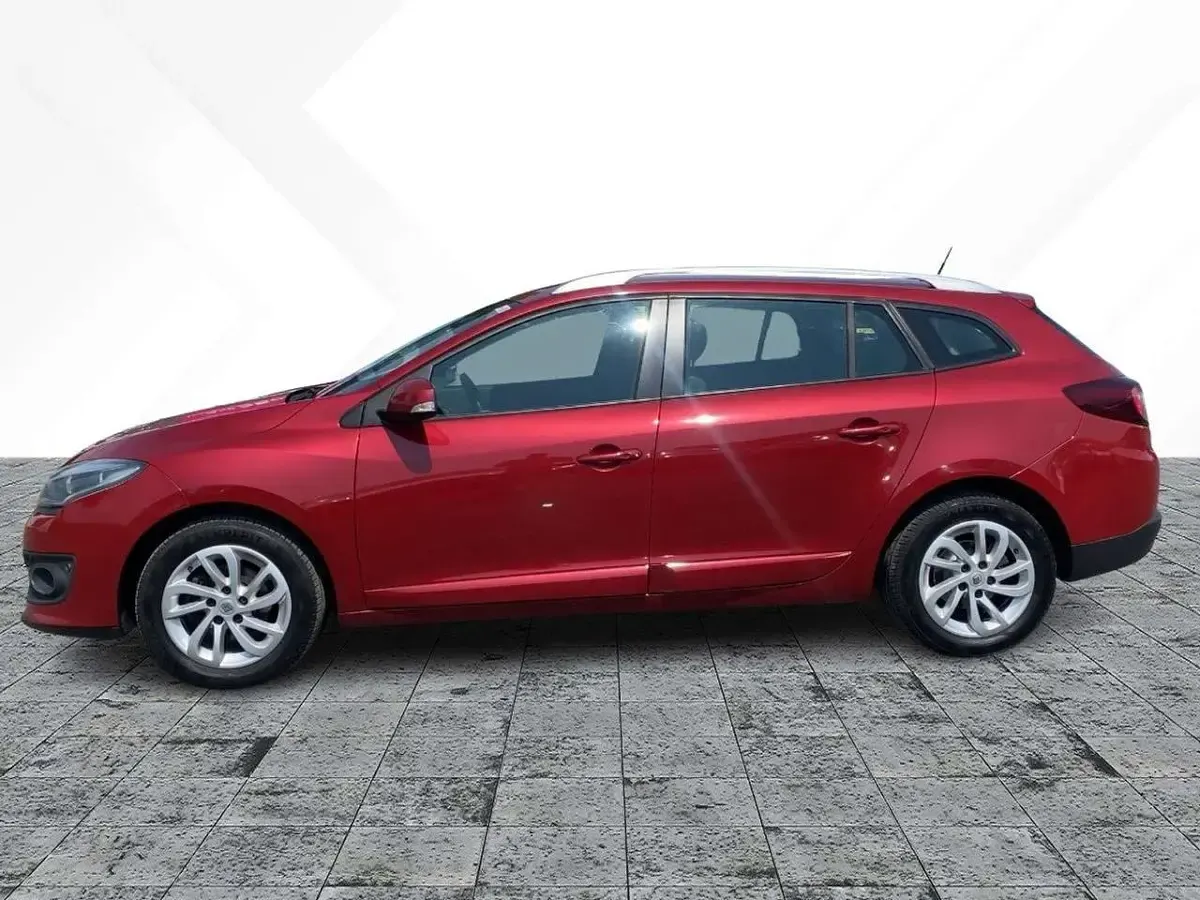Gebraucht Renault Mégane GrandTour Initiale Paris 110 PS (80 kW) 2014 Rot Kombi