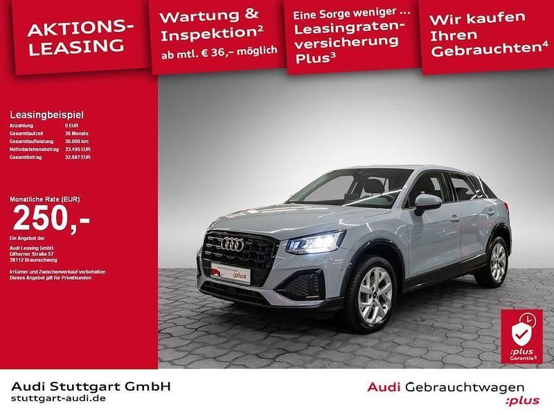Pfeilgrau perleffekt Gebraucht 2024 Audi Q2 Advanced Plus SUV | 35.920 € (Etwas zu teuer) - Bild 1/2