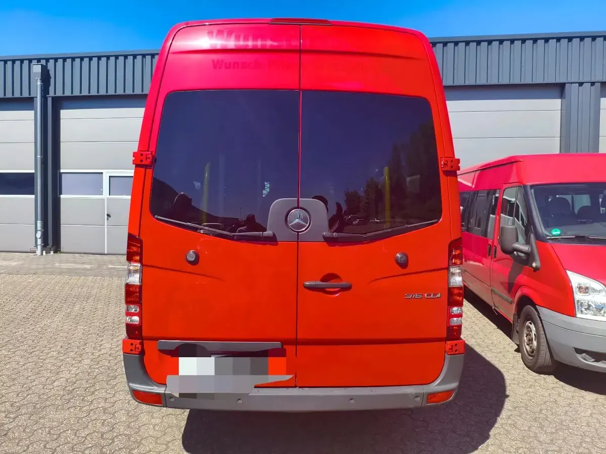 Occasion Mercedes Sprinter 163 ch (119 kW) 2018 Rouge Van