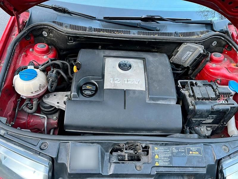 Gebraucht Skoda Fabia 60 PS (44 kW) 2007 Rot Kleinwagen