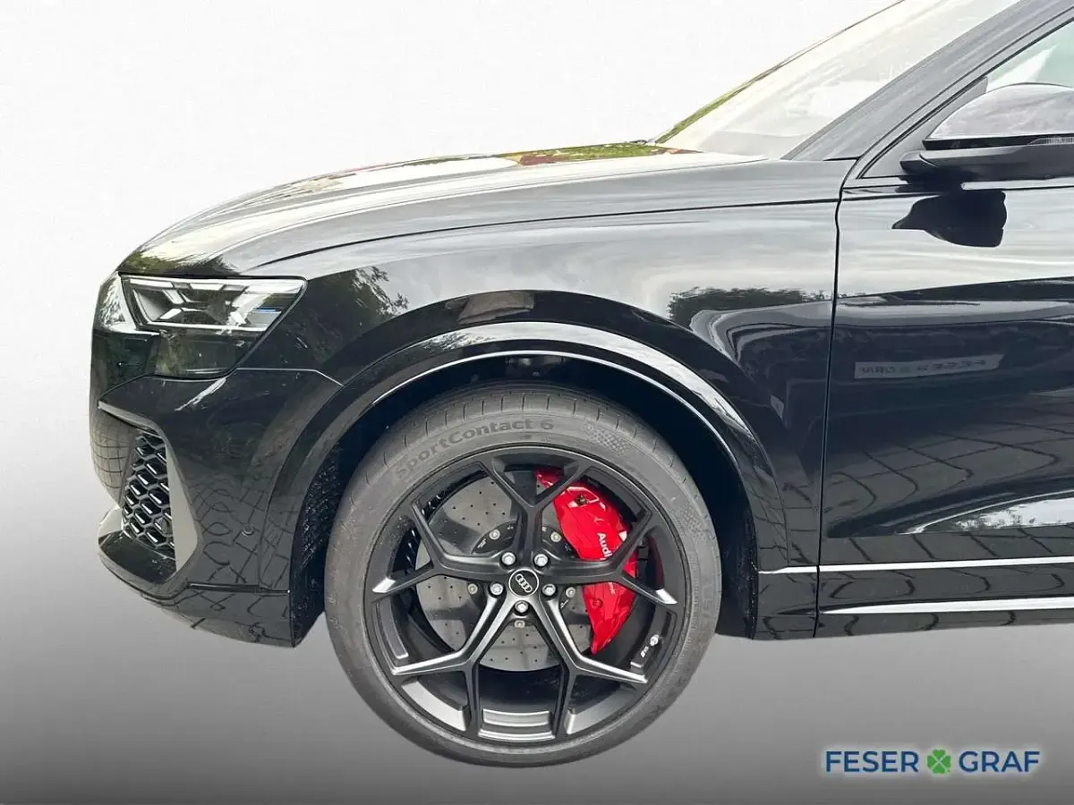 Ny Audi RS Q8 Performance 640 HK (470 kW) 2025 Sort SUV