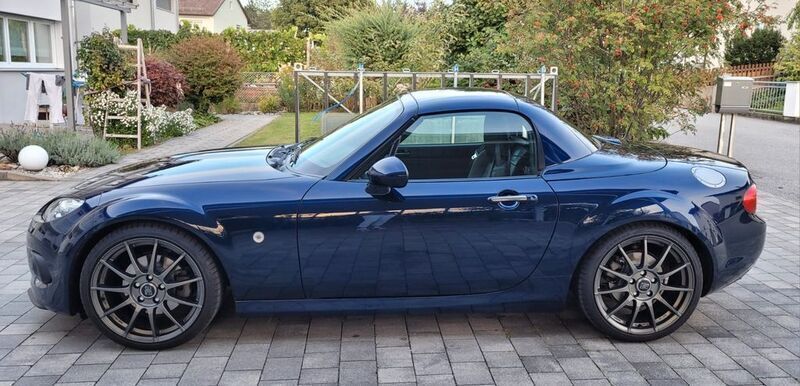 Blau Gebraucht 2013 Mazda MX5 Sports-Line Cabrio | 17.500 € (Fairer Preis) - Bild 1/4