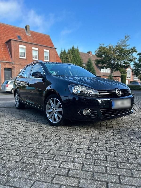 Schwarz Gebraucht 2011 VW Golf VI Comfortline Kombi | 4.500 € (Guter Preis) - Bild 1/4